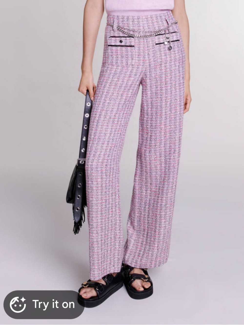 Maje tweed pant
